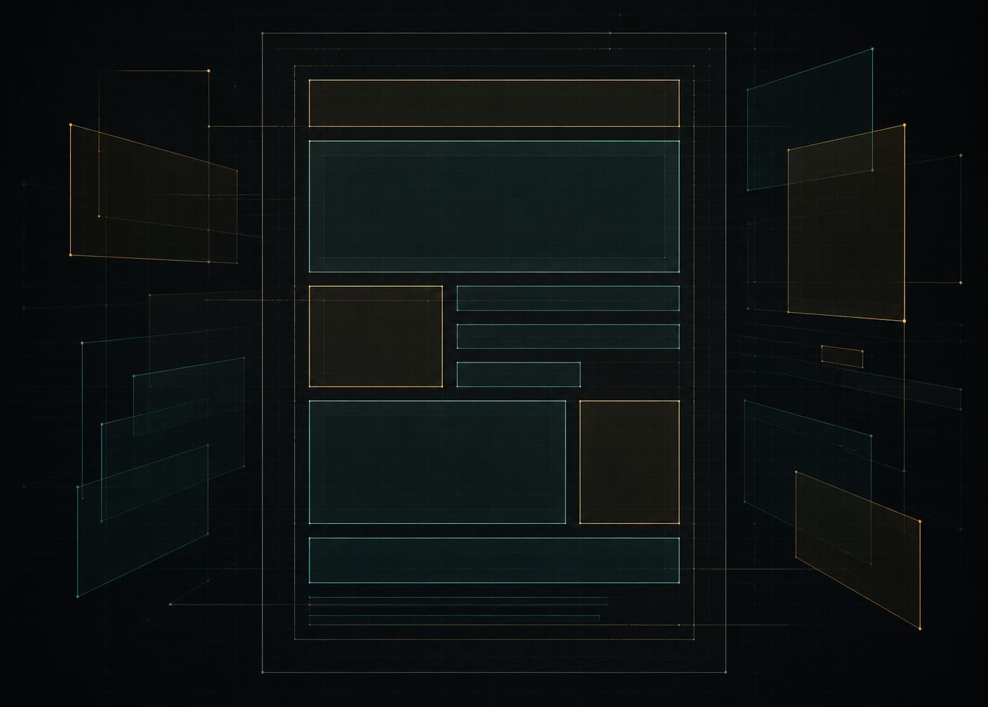 Diagram of document regions and field bounding boxes detected during structure-aware extraction